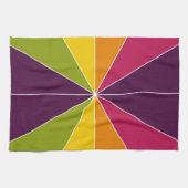 セグメント化された色02 キッチンタオル (横)