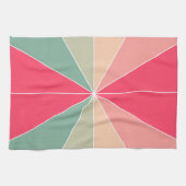 セグメント化された色03 キッチンタオル (横)