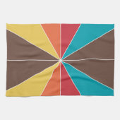 セグメント化された色05 キッチンタオル (横)