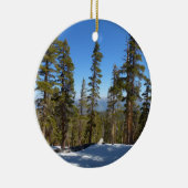 セコイアでミッチェル峰からハイキング セラミックオーナメント (右)