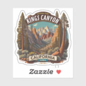 セコイアとキングスキャニオン国立公園 カリフォルニア シール (シート)