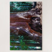 セコイアの木セコイア国立公園カリフォルニア州。ジグ ジグソーパズル (縦)