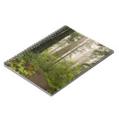 セコイアの間に咲くシャクナゲ ノートブック (左側)