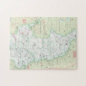 セコイアまたはCanyon王の地図のパズル ジグソーパズル (横)