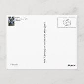 セコイアキングスキャニオン国立公園はがき ポストカード (裏面)