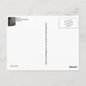 セコイアキングスキャニオン国立公園はがき ポストカード (裏面)