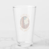 セコイアナショナルパークイラストレーション 動揺して タンブラーグラス (裏面)