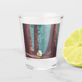 セコイアナショナルパークテントキャンプ ショットグラス