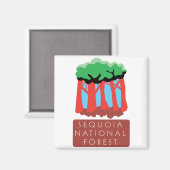 セコイア国有林 マグネット (正面/裏面)