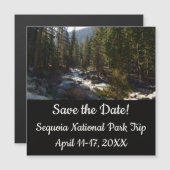 セコイア国立公園のカウェー川 (正面/裏面)