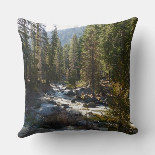 セコイア国立公園のカウェー川 クッション (裏面)