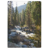 セコイア国立公園のカウェー川 クリップボード (裏面)