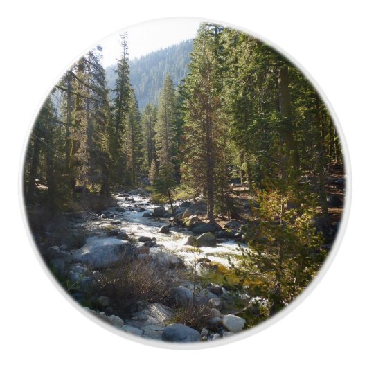 セコイア国立公園のカウェー川 セラミックノブ (正面)