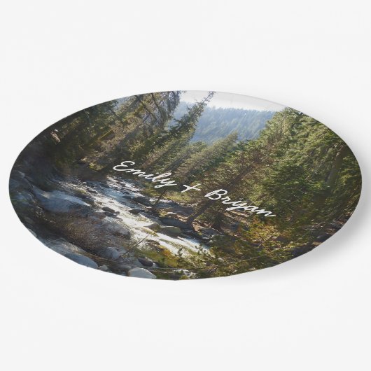 セコイア国立公園のカウェー川 ペーパープレート