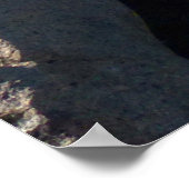 セコイア国立公園のミッチェルピークから眺める ポスター (角)