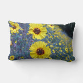 セコイア国立公園の一般的なマディアの花 ランバークッション (裏面)