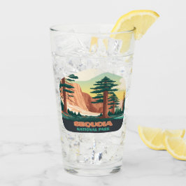 セコイア国立公園の木々山 タンブラーグラス