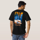 セコイア国立公園へのドライブ旅行 Tシャツ (裏面フル)