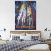 セコイア国立公園カリフォルニア キャンバスプリント (インサイチュ (寝室))