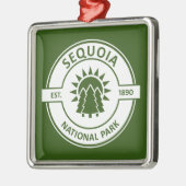 セコイア国立公園サンツリーズ メタルオーナメント (左)