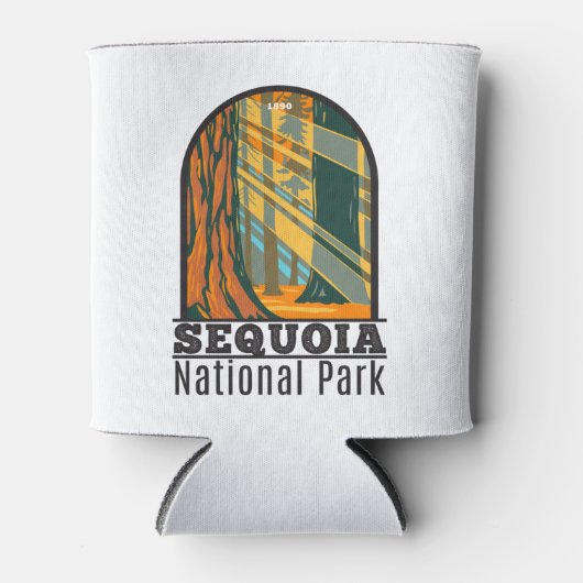 セコイア国立公園ジャイアントセコイア 缶クーラー (正面)