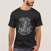 セコイア国立公園ホワイトラインアウトドア Tシャツ (正面)