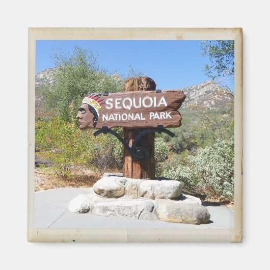 セコイア国立公園マグネット！ マグネット (正面)