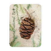 セコイア国立公園マグネット マグネット (縦)