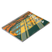 セコイア国立公園巨大セコイアツリーズ ノートブック (左側)