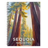 セコイア国立公園 | カリフォルニア州の旅 ノートブック (正面)