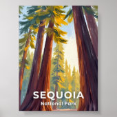 セコイア国立公園 | カリフォルニア州の旅 ポスター (正面)