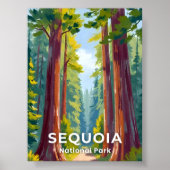 セコイア国立公園 | カリフォルニア州の旅 ポスター (正面)