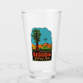 セコイア国立公園，カリフォルニア – Pint Glass タンブラーグラス (正面)