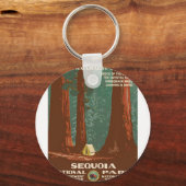 セコイア国立公園 キーホルダー (正面)