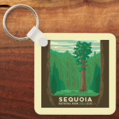 セコイア国立公園 キーホルダー (正面)