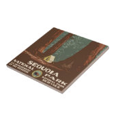 セコイア国立公園 タイル (側面)