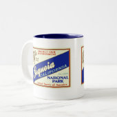 セコイア国立公園(ツキノワグマ) ツートーンマグカップ (正面左)