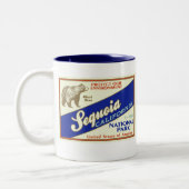 セコイア国立公園(ツキノワグマ) ツートーンマグカップ (左)