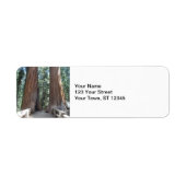 セコイア国立公園 ラベル (正面)