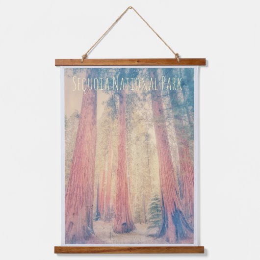 セコイア国立公園 吊り下げ型タペストリー (正面)