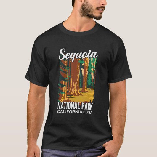 セコイア国立公園 Tシャツ (正面)