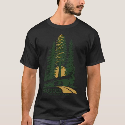 セコイア国立公園 Tシャツ (正面)