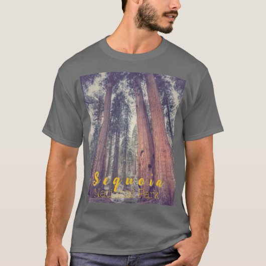 セコイア森林 Tシャツ (正面)