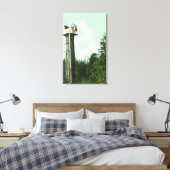 セコイア風ミルユーレカのビュー, CA キャンバスプリント (インサイチュ (寝室))
