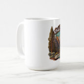 セコイア&キングスキャニオン国立公園カリフォルニア コーヒーマグカップ (正面左)