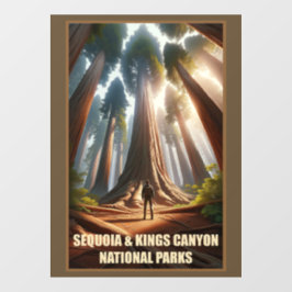 セコイア&キングスキャニオン国立公園 ウィンドウサイン