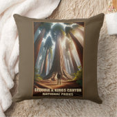 セコイア&キングスキャニオン国立公園 クッション (ブランケット)