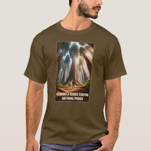 セコイア&キングスキャニオン国立公園 Tシャツ