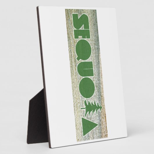 セコイア フォトプラーク (側面)