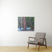 セコイア&マーセドリバーヨセミテ国立公園 タペストリー (インサイチュ(横))